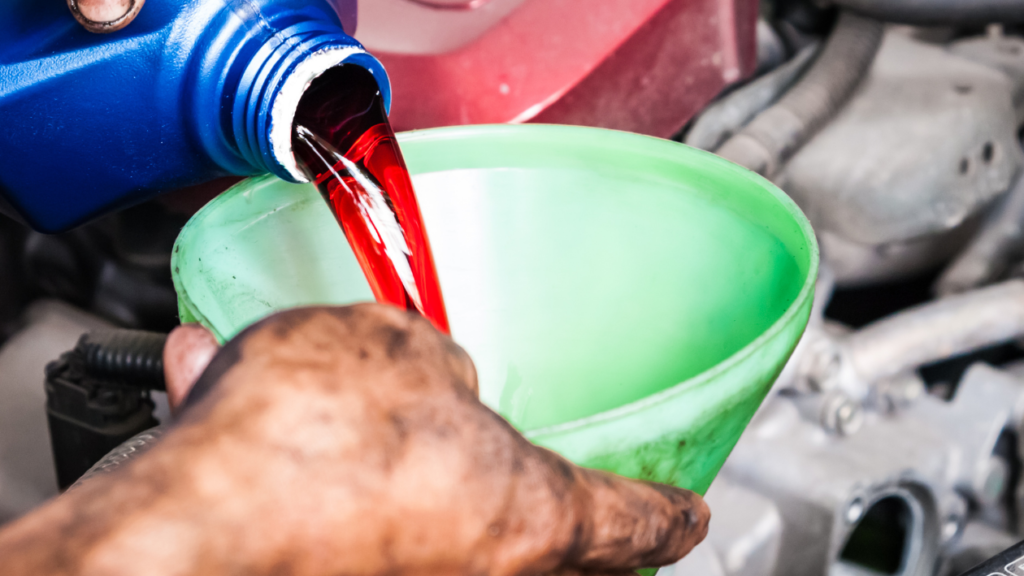 transmission fluid change color